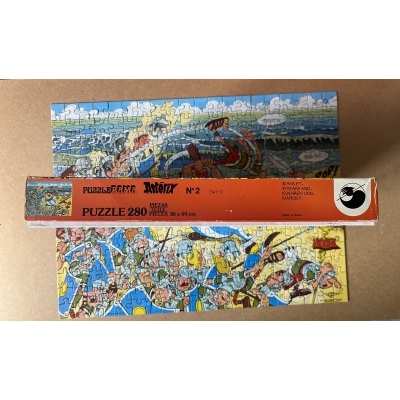 Rare Asterix "Rama Puzzlerama" No. 2 puzzle in very good condition, complete with its box