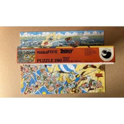 Astérix rare puzzle rama puzzlerama N°2 en très bon état complet avec sa boite