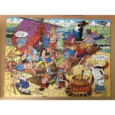Astérix rare puzzle rama puzzlerama N°3 en très bon état complet avec sa boite