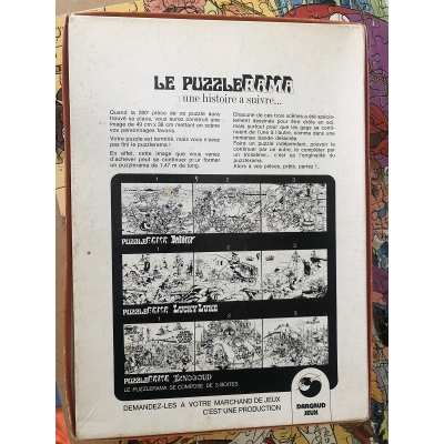 Astérix rare puzzle rama puzzlerama N°3 en très bon état complet avec sa boite