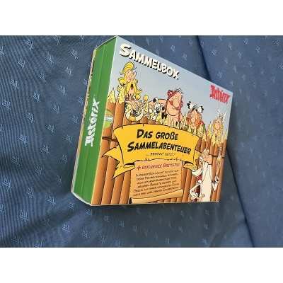 Rare, complete Asterix collector's box set, brand new with all 20 characters