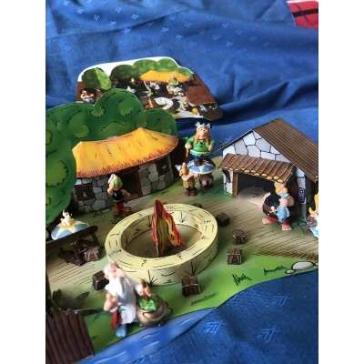 Astérix diorama le village gaulois