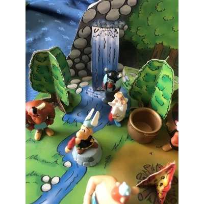 Astérix diorama le camp indien