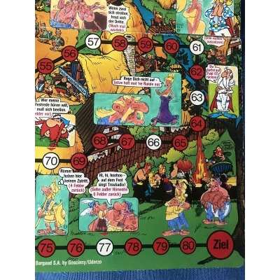 Très rare jeu de l'oie Astérix de 1978 offert par DUPLO HANUTA (1)