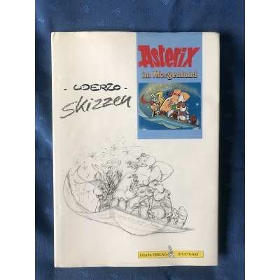Rare Asterix album "Sketchbook" Numbered German version